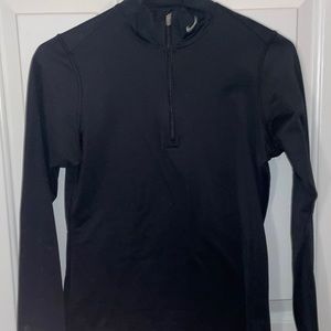 Nike black quarter zip